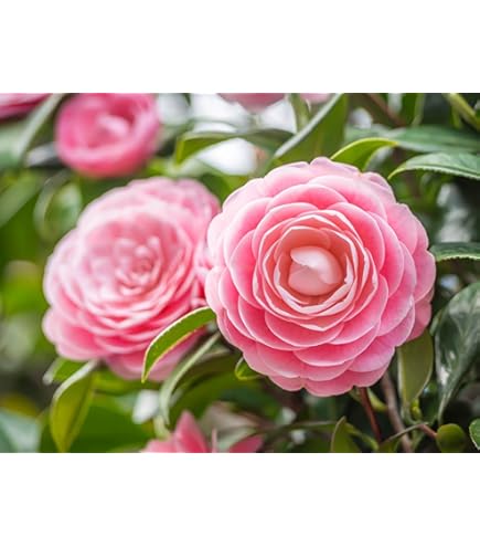 ★送料・関税込★15wol★CAMELLIA FLOWER KEYRIN.G★人気★ Amazon.com : Generic Fresh 50 pcs Camellia Flower Seeds for